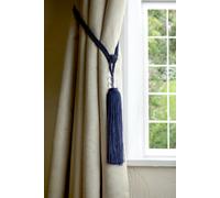 Emma Barclay Orla Tieback in Navy - 60cm total length