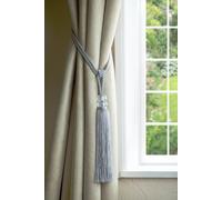 Emma Barclay Orla Tieback in Silver - 60cm total length