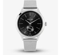 Orlam Mens Dawn Black Dial Mesh Bracelet Watch ORSSMAU005