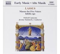 Orlande de Lassus Lassus Masses for Five Voices - Infelix Ego (CD) (US IMPORT)