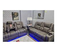 Orlando 3 + 2 Grey Electric Recliner Sofa Set