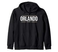 Orlando Florida O-Town Theme Parks Zip Hoodie