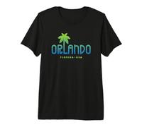 Orlando Florida Palm Tree Design Premium T-Shirt