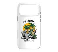 Orlando Florida USA Funny Manatee Alligator Design Case for iPhone 17 Pro Max