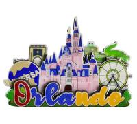 Orlando Florida USA Refrigerator Magnet Tourism Souvenir Fridge Decoration Craft 3D Collection