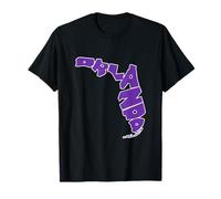 Orlando Letters Inside Florida State Map Family Vacation T-Shirt