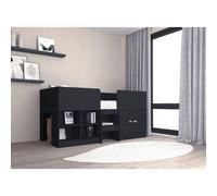 Orlando Low Sleeper Bed Dark Grey