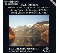 Orlando Quartet - Complete String Quintets Vol. 1 (Orlando Quartet, Imai)