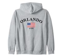 Orlando, USA Zip Hoodie