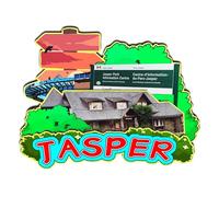 Orlaybar Jasper Canada Decorative Magnet 3D Refrigerator City Travel Souvenir Tourist Gifts Handmade Craft Fridge Magnet Home Decoration -2134