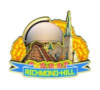 Orlaybar Richmond Hill Canada Decorative Magnet 3D Refrigerator City Travel Souvenir Tourist Gifts Handmade Craft Fridge Magnet Home Decoration -2198
