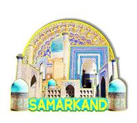 Orlaybar Samarkand Uzbekistan Decorative Magnet 3D Refrigerator City Travel Souvenir Tourist Gifts Handmade Craft Fridge Magnet Home Decoration -1095