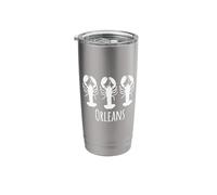 Orleans Cape Cod Nautical Lobster Coastal Beach Seashore Stainless Steel Insulated Tumbler