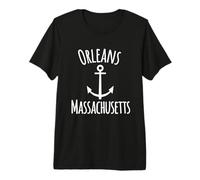 Orleans Sailing Boating Nautical Coastal Rustic Boat Anchor Premium T-Shirt