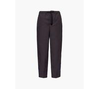 Orlebar Brown Mens Granite X Automobili Lamborghini Two-slip-pockets Straight-leg Relaxed-fit Linen Trousers 34