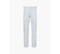 Orlebar Brown Mens Light Sky Pool Fallon Regular-fit Straight-leg Cotton-blend Trousers 34