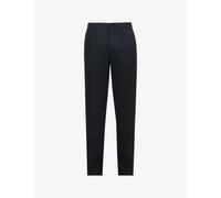 Orlebar Brown Mens Night Iris Ii Cornell Branded-hardware Regular-fit Straight-leg Linen Trousers 38