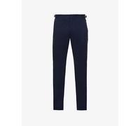 Orlebar Brown Mens Orlebar Brown Fallon Regular-Fit Straight-Leg Stretch-Cotton Trousers Dark Navy 30