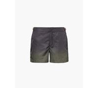 Orlebar Brown Mens Verde Turbine X Automobili Lamborghini Polka-dot-print Swim Shorts 36