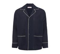 Orlebar Brown Murray piped-trim overshirt - Blue S-M-L-XL