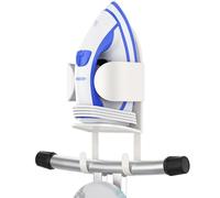 ORLESS Ironing Board Holder Wall Mount, Ironing Board Hanger, Ironing Board Holder, Iron Board Hook Wall Mount, for Laundry Rooms White