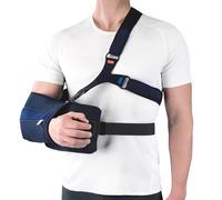 Orliman Abudction Sling- Immobilizer And Injury Support For Rotaor Cuff, Subluxation, Dislocation, Broken Arm -Includes Excercise Ball Size 3 Forearm Length 42cm & Above