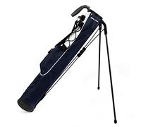 Orlimar Pitch 'n Putt Golf Lightweight Stand Carry Bag, Midnight Blue Par 3 Small Executive Golf Club Bag for a Few Clubs Range Men & Women with 2 Way Divider Top 1 Pocket Shoulder Strap Carry Handle