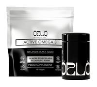 ORLO Omega 3 - Vegan Omega 3 Supplement (EPA & DHA) - Omega-3 Fish Oil & Krill Alternative - Plant-Based Omega-3s from Algae Oil - Brain & Heart Support (60 Mini Burpless Softgels Kit)