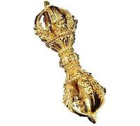 ORLOVA prayer wheel, Tibetan Buddhism Dorje Vajra Phurba Amulet, Tibet Buddhism handmade old Copper gilt six syllable mantra vajra Dorje Pendant