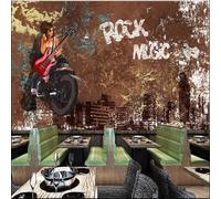 ORLUMY Custom Photo Wallpaper for Walls 3D Hand-Painted Biker Beauty Rock Music Living Room Sofa Bedroom Tv Background Wall Mural Wallpaper Home Decor-250X175Cm