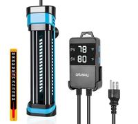 Orlushy 800W Submersible Aquarium Heater, Adjustable Fish Tank Heater with Digital Display External Controller, Overheat Protection and Free Thermometer for 80-175 Gallon Freshwater and Saltwater Tank
