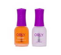 ORLY Bonder Basecoat & Polishield Topcoat Duo | Long-Lasting Nail Varnish Base & Topcoat Set | Chip-Resistant, Quick-Dry Formulas | Vegan Nail Care (18ml x 2)