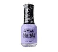 ORLY Breathable Treatment + Colour, Just Breathe Nail Polish 18ml | Breathable care formula with argan oil, vitamin B5 & C: nourishes the nails and comes without additional base and top coat