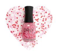 ORLY Crush Nail Polish Topper (18ml), Heart Confetti Nail Varnish