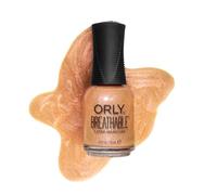 ORLY Gold Shimmer Nail Polish | Breathable Formula | Soft Radiant Finish | Smooth, Even Coverage | Precision Gripper Cap | Vegan & Cruelty-Free (Glow Getter)