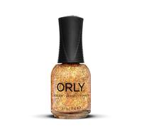 ORLY Gold Speckled Nail Polish | Breathable Formula | Iridescent Finish | Smooth, Even Coverage | Precision Gripper Cap | Vegan & Cruelty-Free (Golden Hour)