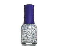 ORLY Holy Holo Nail Polish Topper (18ml), Silver Holographic Confetti Nail Varnish