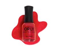 ORLY Red Sparkle Nail Lacquer | High-Shine Nail Varnish | Professional Formula | Smooth, Even Coverage | Easy to Apply & Vegan (Oh La La)