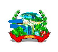 Orlybar Argentina Iguazu Magnet Fridge Magnet Wooden 3D Landmarks Travel Collectible Souvenirs Decoration Handmade -570