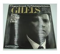 Ormandy, Eugene - Ormandy, Eugene Chopin LP CBS BRG72338 EX/EX 1965 Emil Gilels on piano
