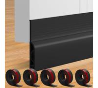Ormein 5Pack Door Draft Stopper,39" Adjustable Door Sweep Weather Stripping Bottom Seal,Blocks Cold Air, Noise, Dust & Light for Interior & Exterior Doors,Easy Install Draft Blocker Gap Filler