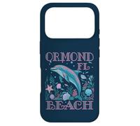 ORMOND BEACH FL DOLPHIN LOVER COLORFUL BEACH SOUVENIR Case for iPhone 17 Pro