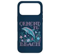 ORMOND BEACH FL DOLPHIN LOVER COLORFUL BEACH SOUVENIR Case for iPhone 17 Pro Max