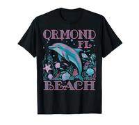ORMOND BEACH FL DOLPHIN LOVER COLORFUL BEACH SOUVENIR T-Shirt