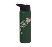 Ormond Beach Florida Sea Turtle Lover Beach Vacation Stainless Steel Insulated Water Bottle