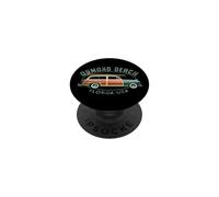 Ormond Beach Florida vintage surfing PopSockets Adhesive PopGrip