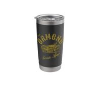 Ormond Scenic Loop Florida Motorcycle Ride Distressed Design Stainless Steel Insulated Tumbler