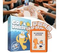 Ormromra 1 PCS Go Fish Card Game, 48 Cards, The Funny Games, Humiliations Hilarious Adult Kids Cards, Great Gift Idea for Family Gathering & Friend Party & Fun Gift