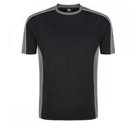 Orn Clothing 1008 Avocet Two Tone Polyester T-Shirt Black/Graphite M C M