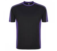 Orn Clothing 1008 Avocet Two Tone Polyester T-Shirt Black/Purple 2XL C 2XL